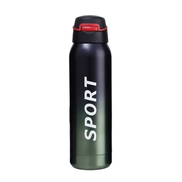 Insulated Water Bottles - 750ml Stainless Steel Water Bottles, Sports Water Bottles Keep Cold & Hot, Office & School Water Bottle For Kids  | Straw Water Bottle ( Random Color ) - Image 6