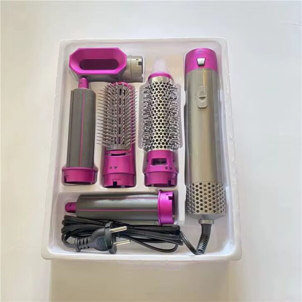 5 in 1 Hair Styler multi-function Professional Styling Tool hair dryer, hair curler, hot air comb, hair straightener - Image 9